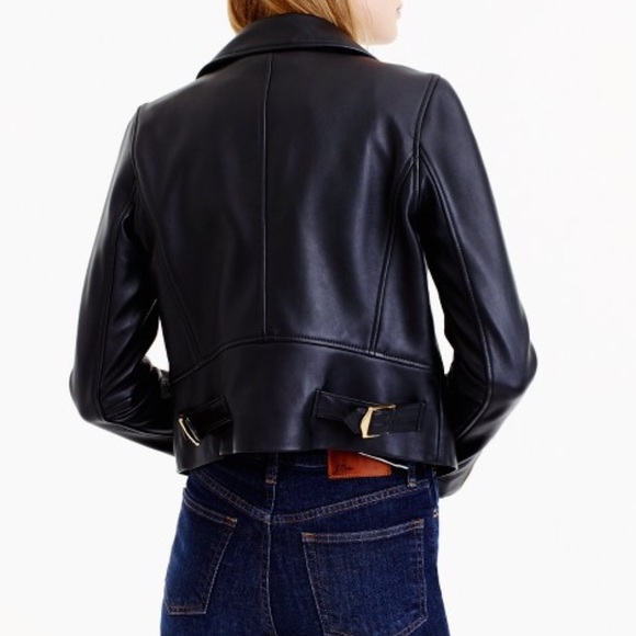 Jcrew leather jacket - brand NEW with tag - Picture 4 of 5
